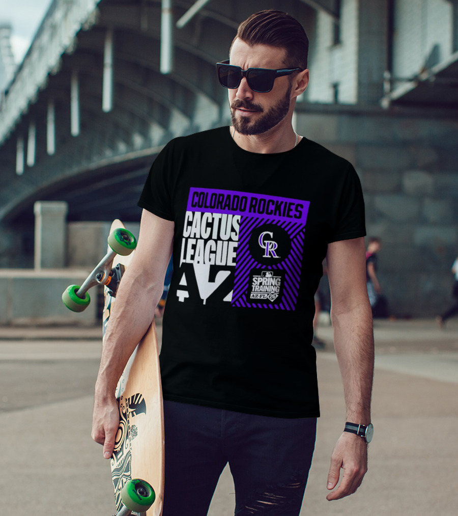 Colorado Rockies Cactus League 2026 Spring Training T-Shirt