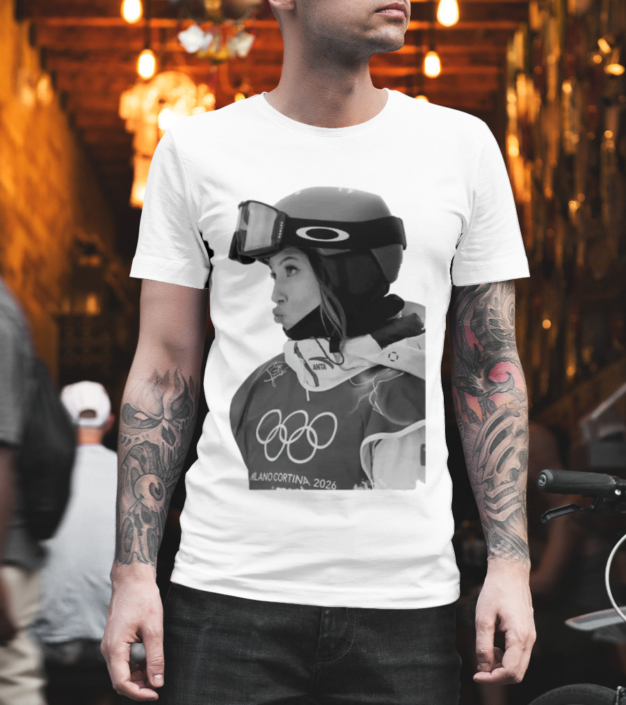 Eileen Gu Olympic Freestyle Skiing Milano Cortina 2026 T-Shirt