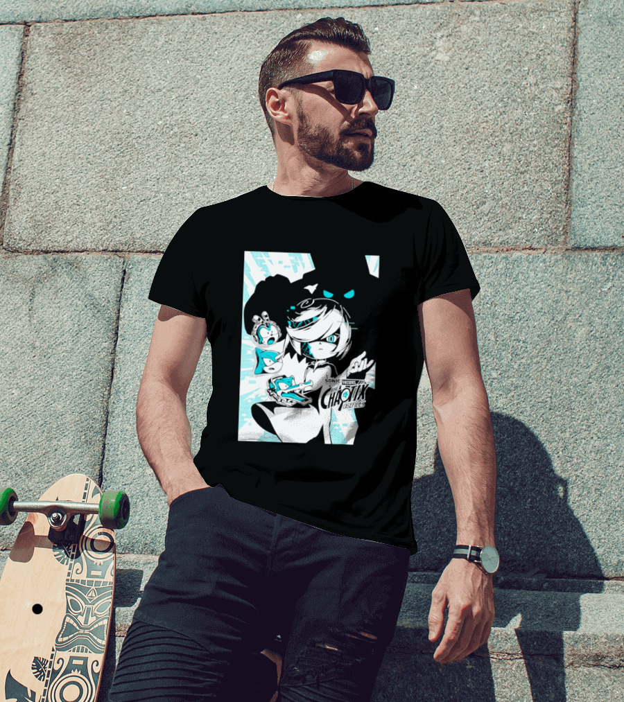 The Hedgehog The Chaotix Casefiles Ep 6 Episode Art Villain T-Shirt