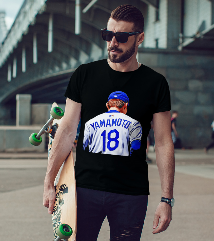 Yamamoto 18 Los Angeles Dodgers Baseball Jersey T-Shirt