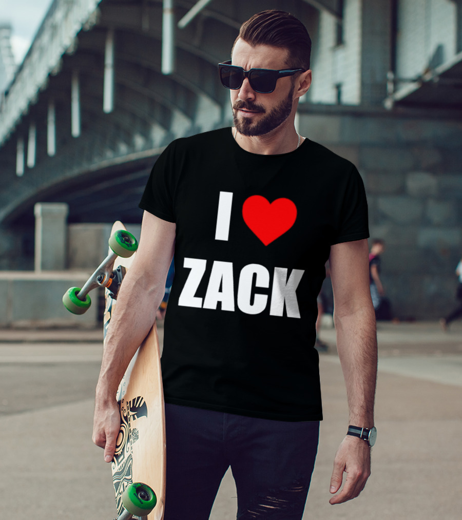 I Heart Zack Snyder American Filmmaker T-Shirt