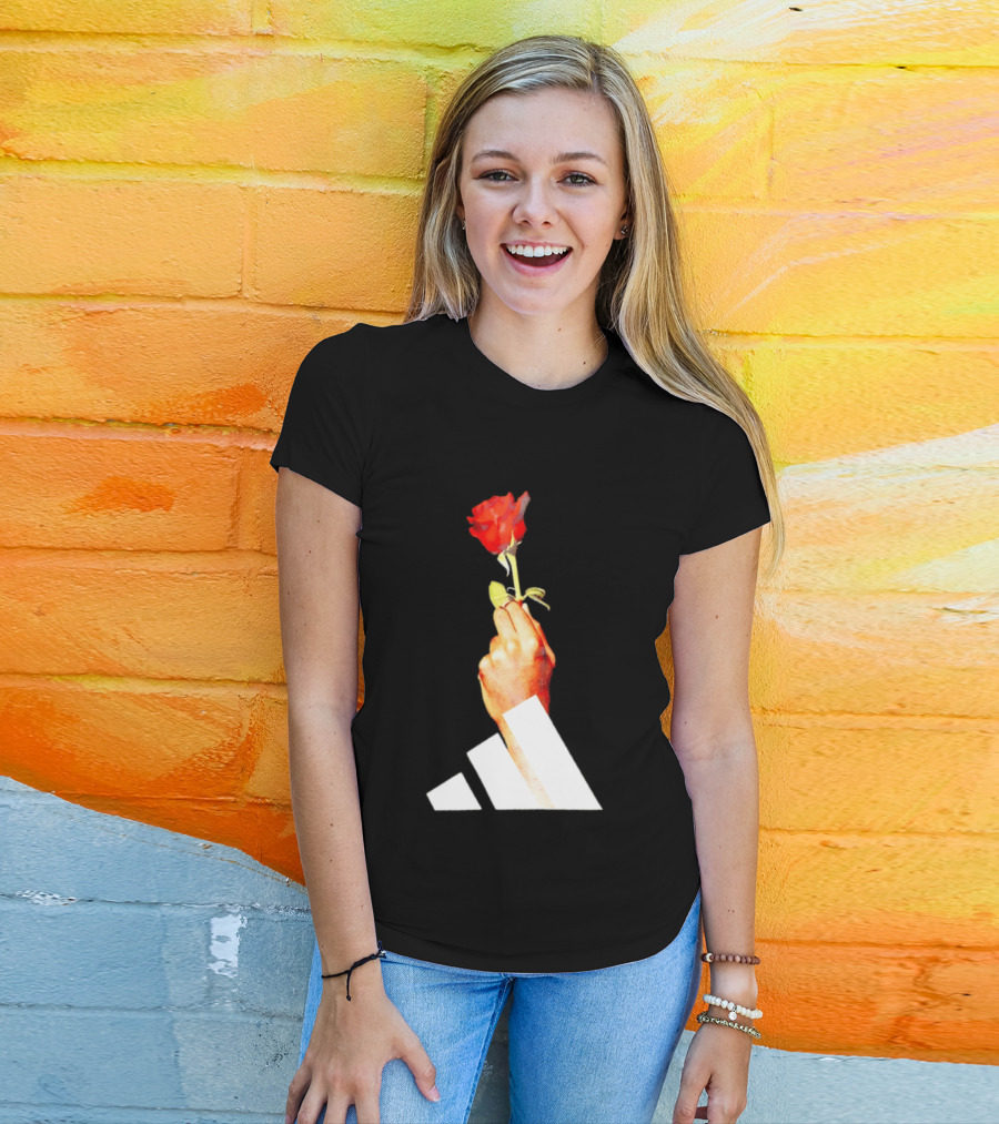 Derrick Rose Chicago Bulls Adidas Rose Hand T-Shirt