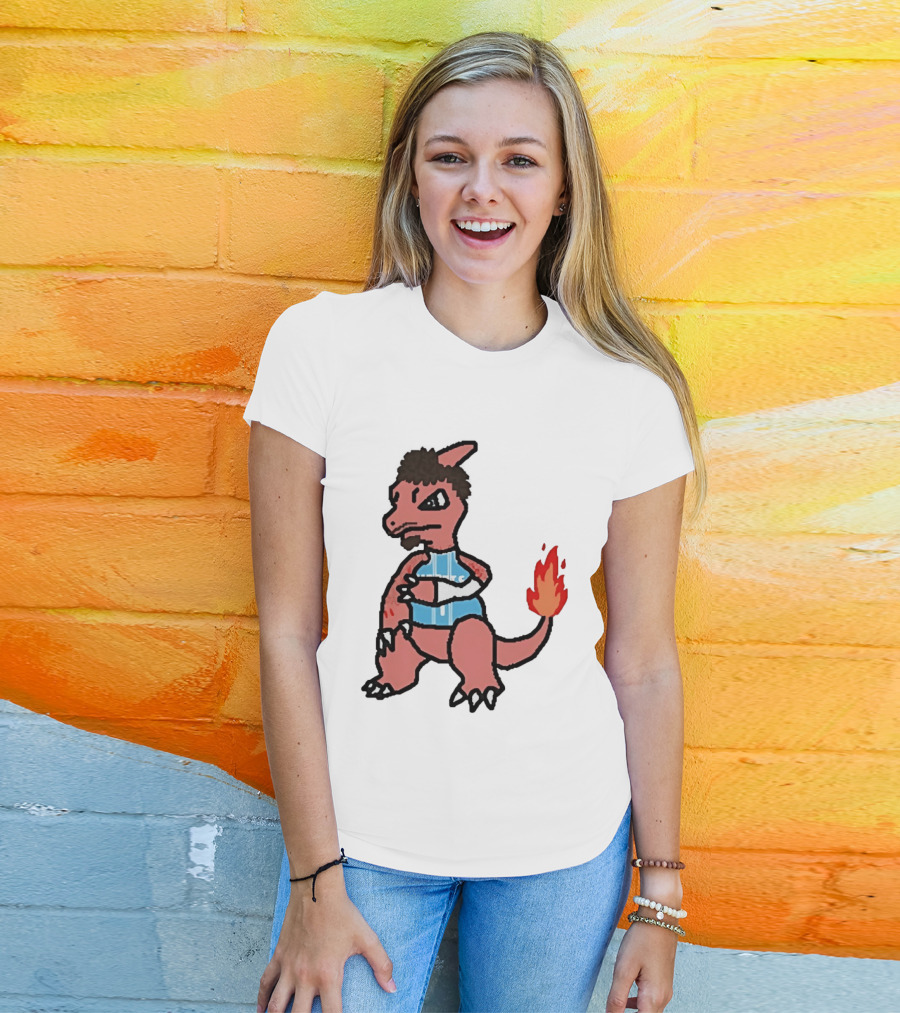 Charmelo Ball Crossover LaMelo Ball Charlotte Hornets Cartoon Character Mashup T-Shirt