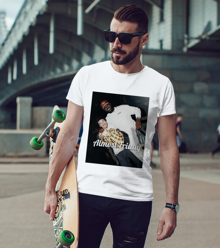 LeBron And Chalamet Almost Friday UN Hat T-Shirt