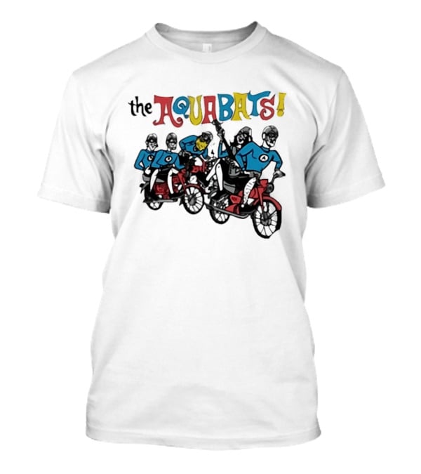 The Aquabats On Bike Rocking Guitar Adventure T-Shirt