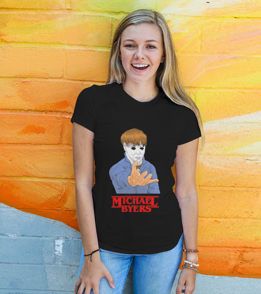 Michael Byers Horror And Sci Fi Mashup Stranger Things Halloween T-Shirt