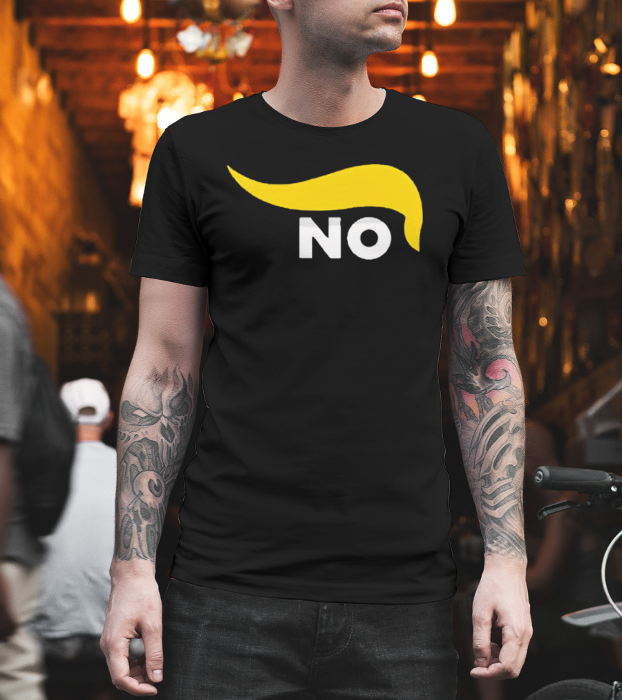 Solidarity Statement No Yellow Hair Swoosh T-Shirt