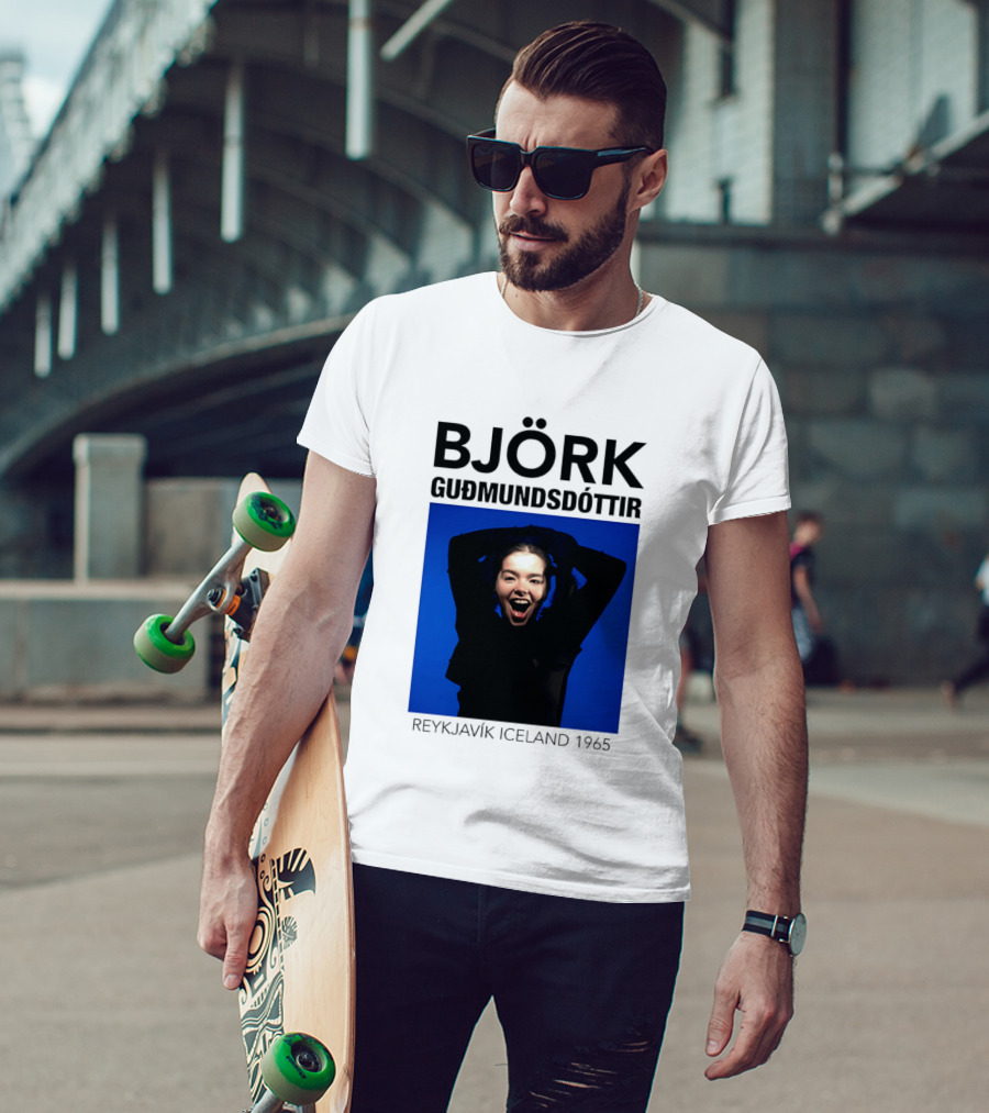BJÖRK Guðmundsdóttir Reykjavík Iceland 1965 T-Shirt