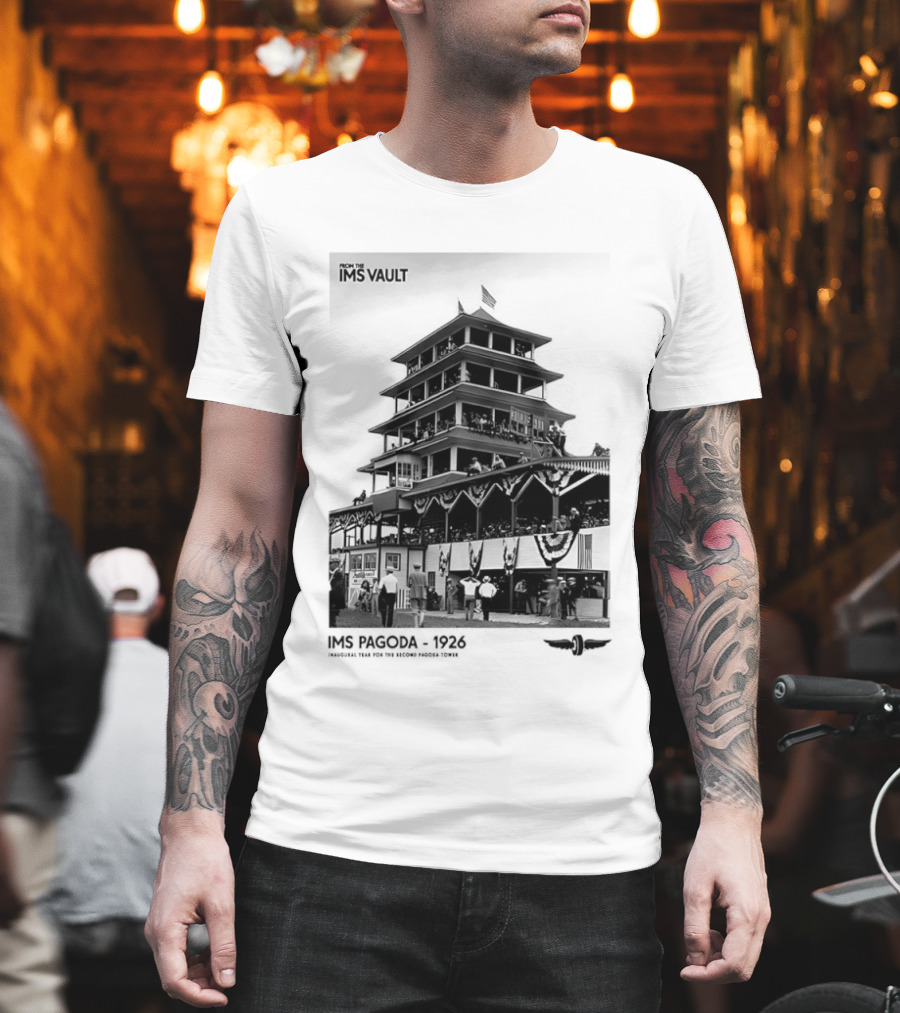 Pagoda Indianapolis Motor Speedway IMS Vault 1926 T-Shirt