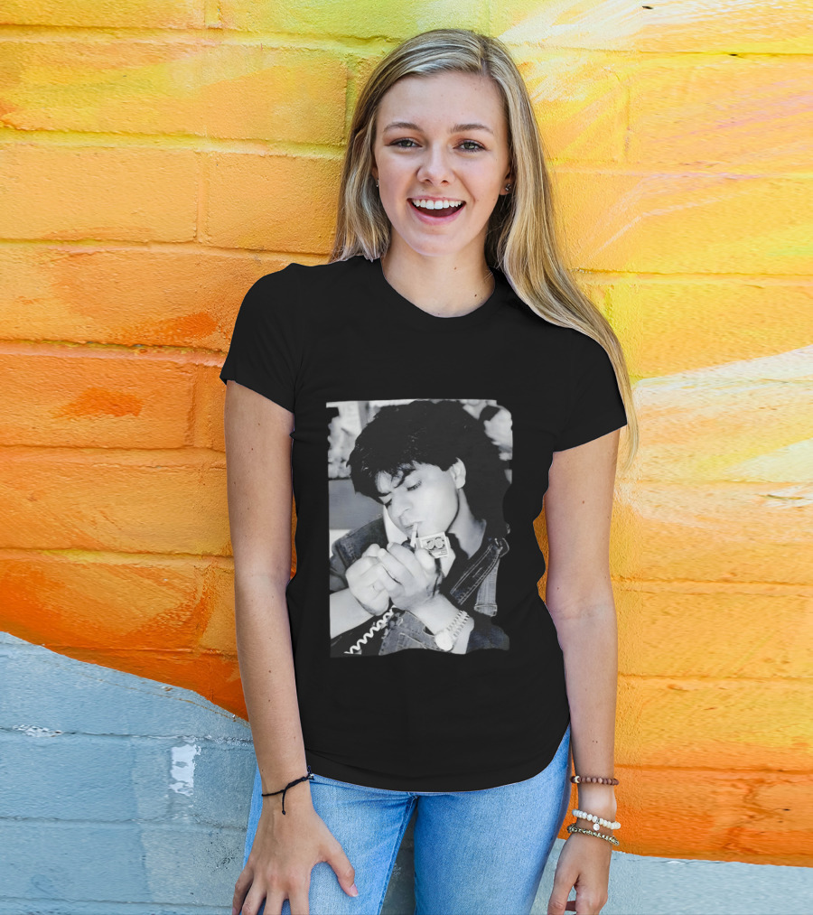 Shah Rukh Khan Iconic Smoking Bollywood T-Shirt