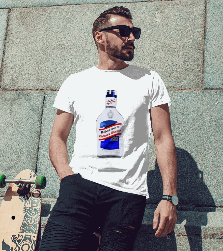 Hellbent Records Clubspace Takeover Bacardi Blanco Fusion T-Shirt