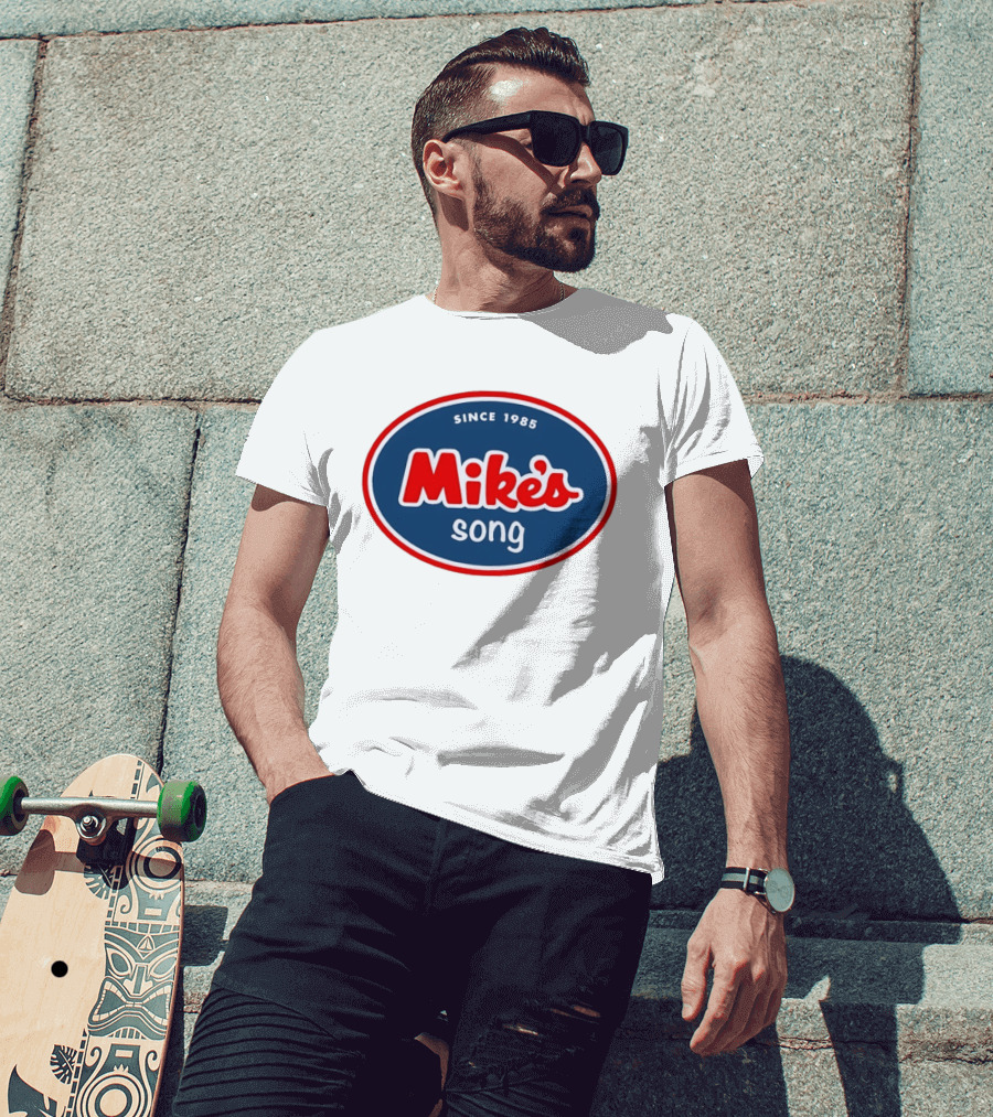 Mike's Song Since 1985 Retro Oval T-Shirt