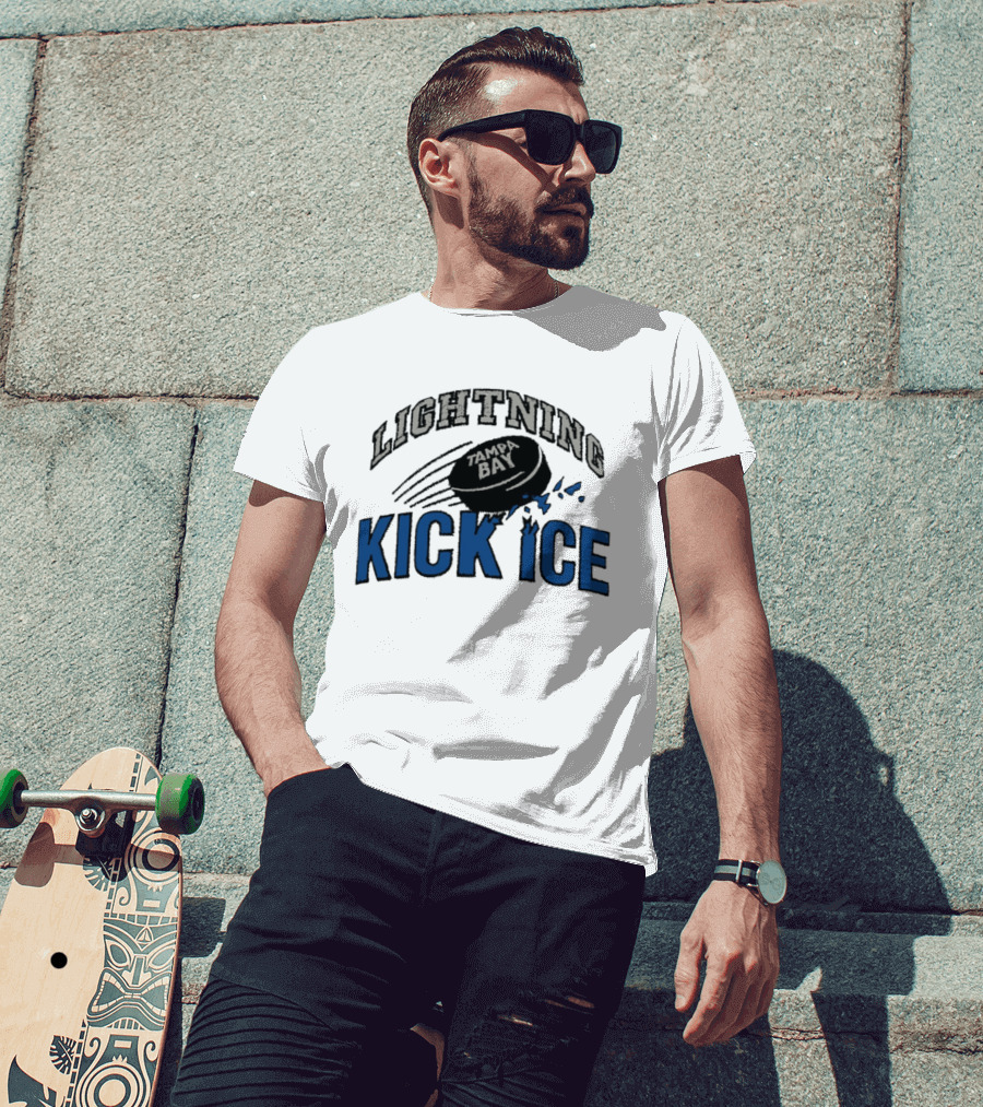 Tampa Bay Lightning Kick Ice Hockey NHL 2026 T-Shirt