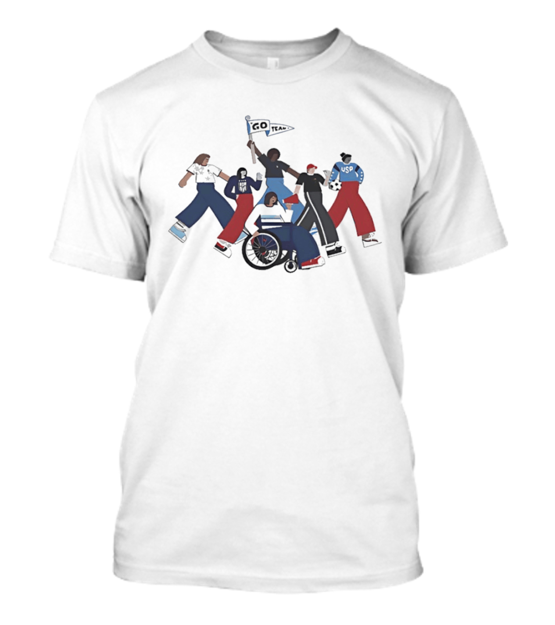 US Soccer 2026 Go Team International Women's Day Celebration T-Shirt