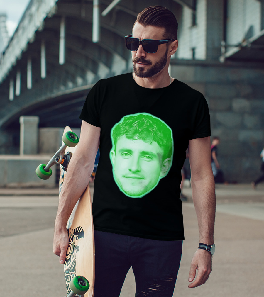 Paul Mescal Green Face St Patrick's Day 2026 T-Shirt