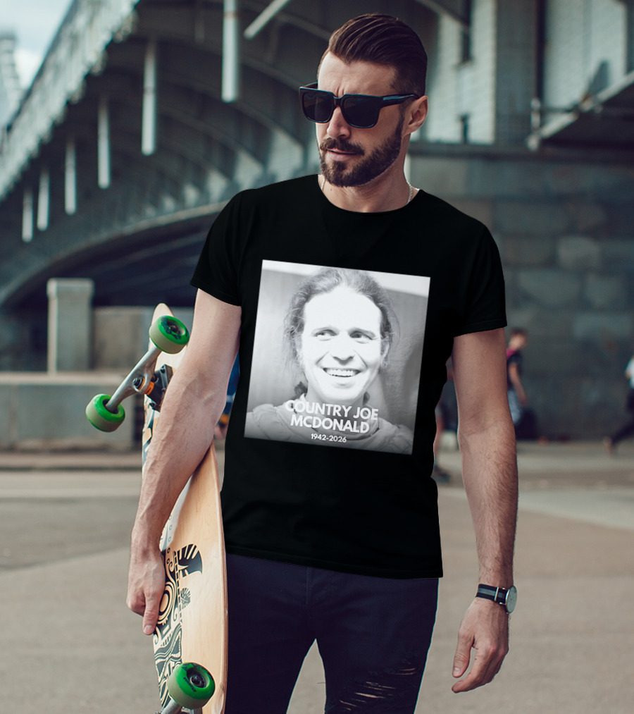 Country Joe Mcdonald 1942 2026 T-Shirt