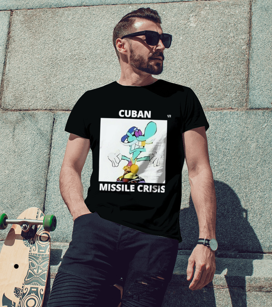 Cuban Missile Crisis Character Cartoon T-Shirt