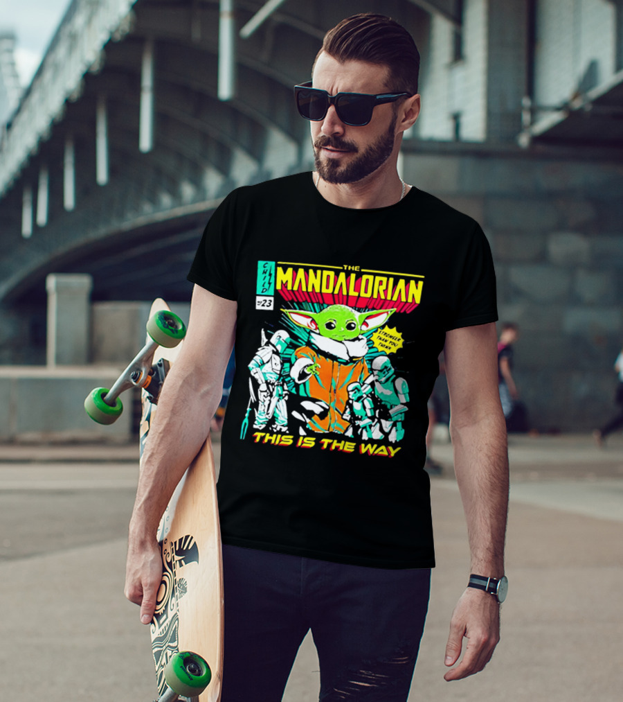 The Mandalorian Baby Yoda This Is The Way Comic Issue 29 T-Shirt
