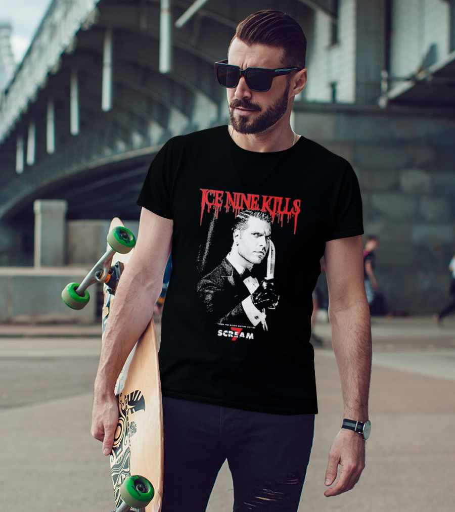 Ice Nine Kills Don't Hang Up Nightmare On The Knife Part 2 Scream T-Shirt