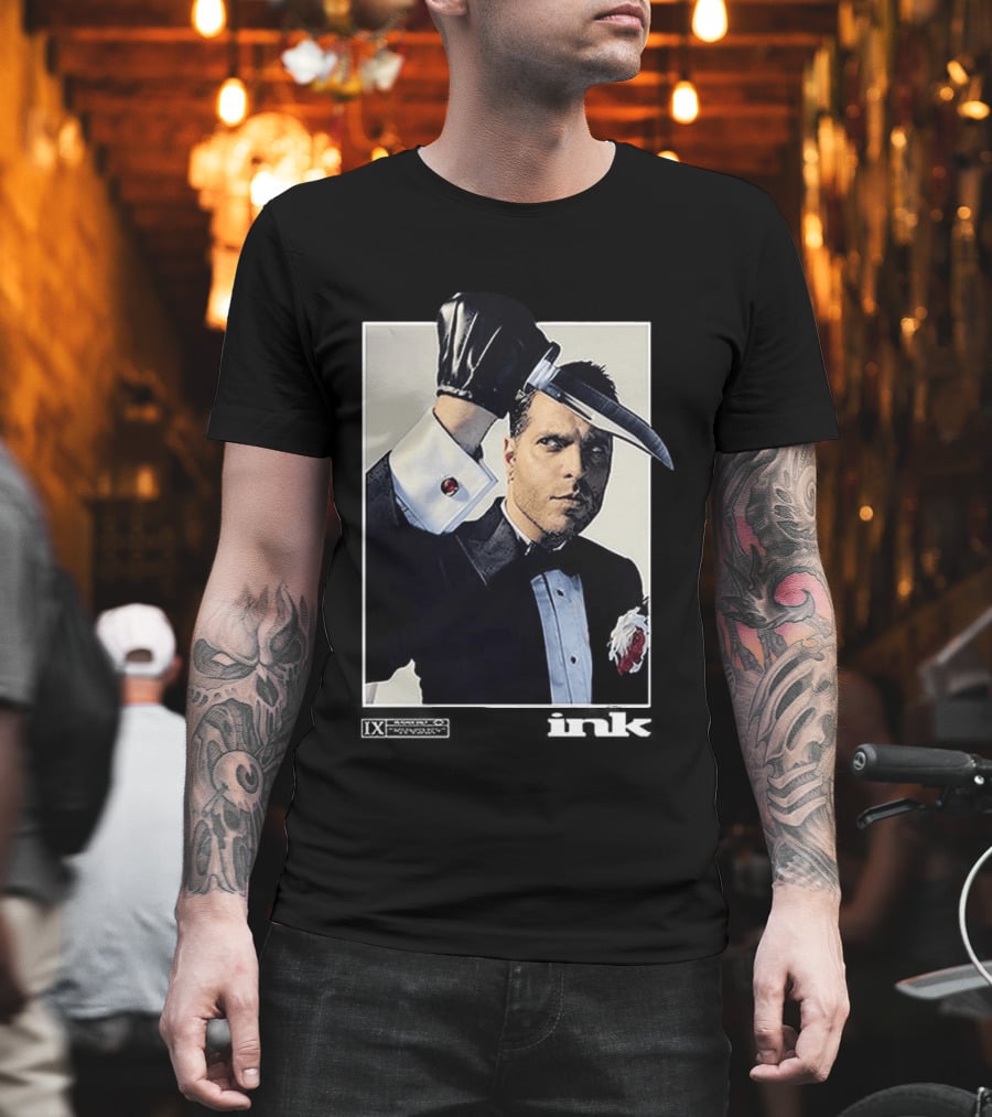 Ice Nine Kills Nightmare On The Knife Part 2 Psycho's Only Slice Nine Kill 2 Sides T-Shirt