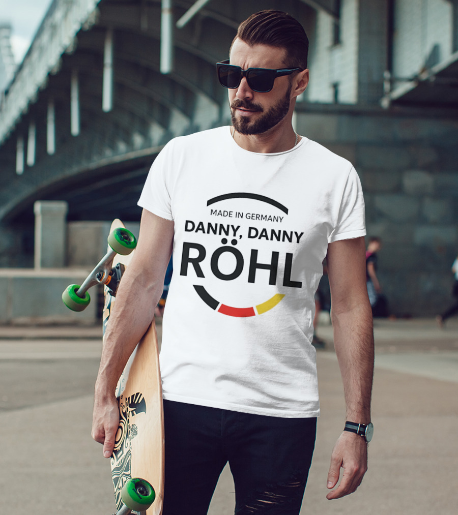 Made In Germany Danny Danny Röhl Black Red Yellow T-Shirt