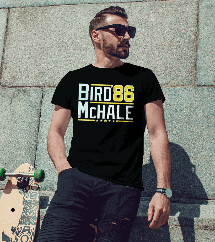 Bird '86 McHale Retro Basketball T-Shirt