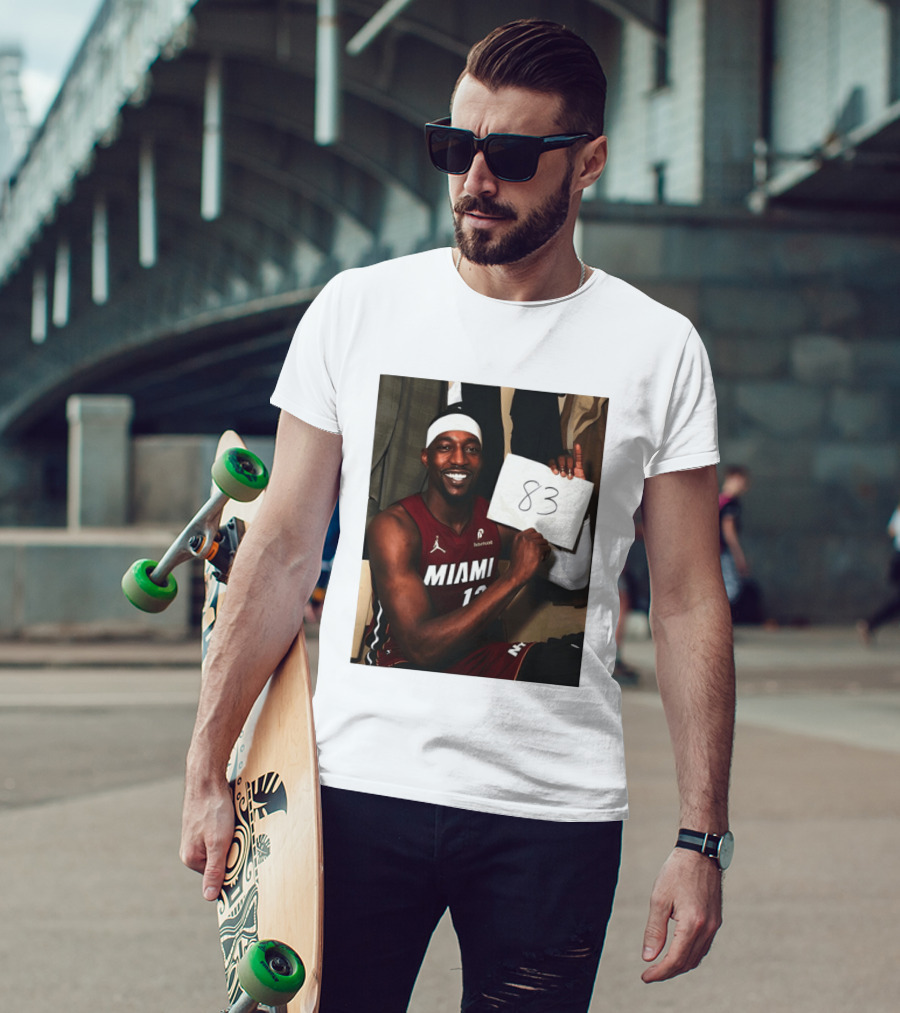 Bam Adebayo 83 Points Miami Heat Tribute NBA Legend Wilt Chamberlain T-Shirt