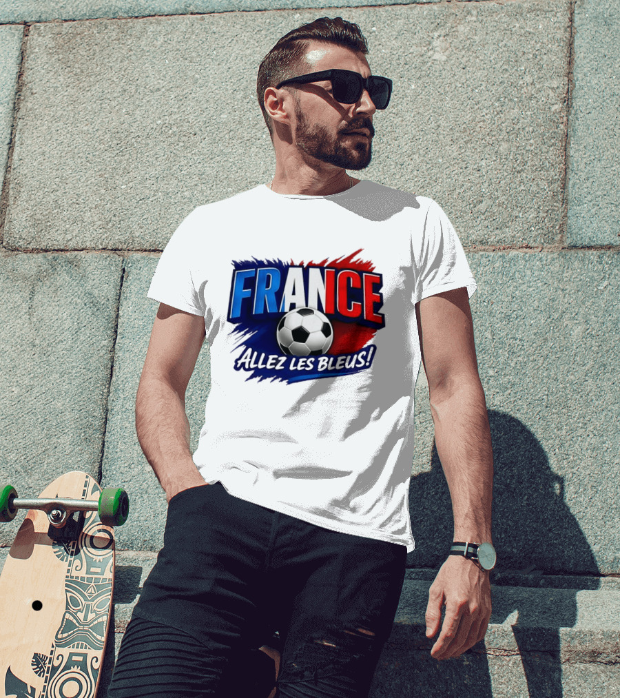 France Allez Les Bleus Soccer FIFA World Cup 2026 T-Shirt