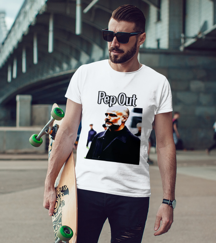 Pep Out Football Manager Critique T-Shirt
