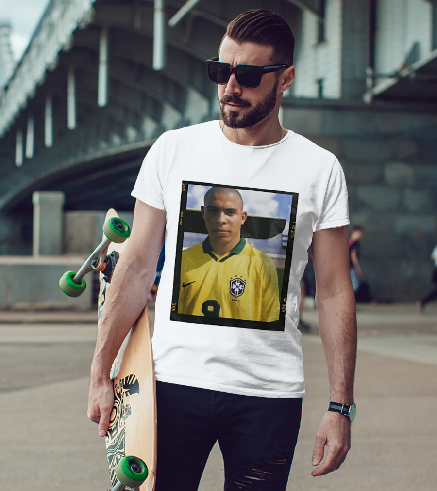 Brazil 2026 Ronaldo Nazario Heritage Nike 9 Jersey T-Shirt