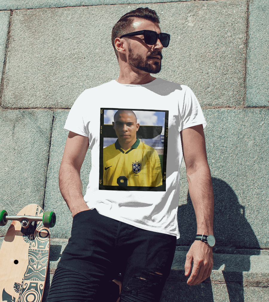 Brazil 2026 Ronaldo Nazario Heritage Nike 9 Jersey T-Shirt