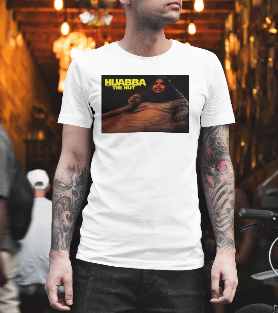 Hijabba the Hut Meme Parody Character Humor T-Shirt