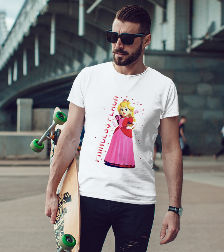 Princess Peach Animated Character Princess Peach The Movie T-Shirt