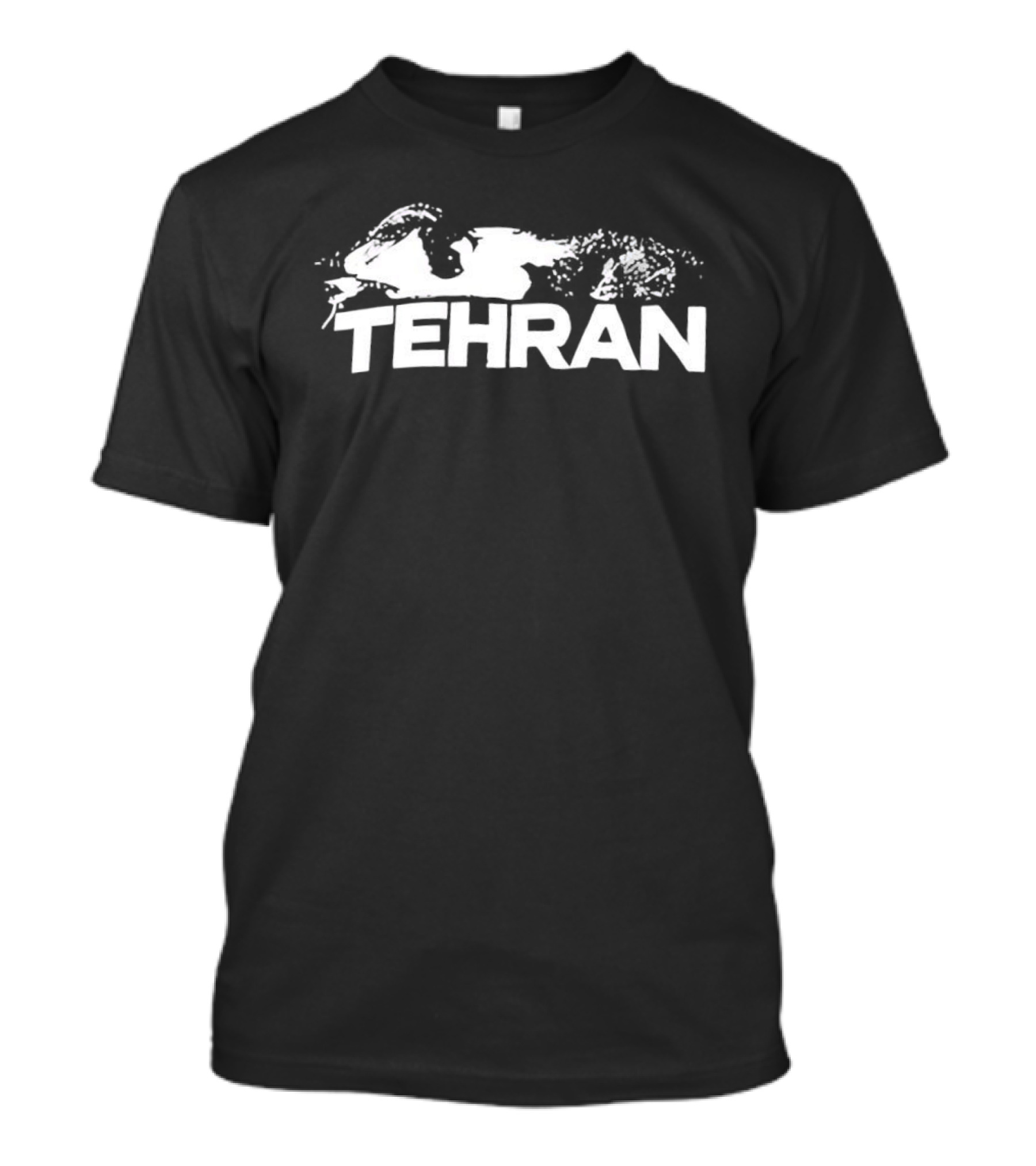 Tehran Map John Abraham's Tehran T-Shirt