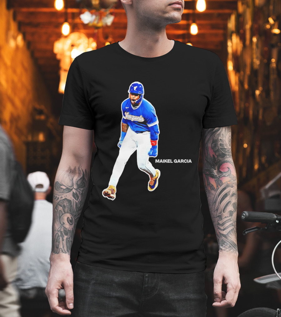 Venezuela Maikel Garcia 2026 World Baseball Classic MVP T-Shirt