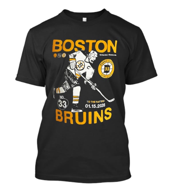 Boston Bruins 1924 Hockey Champion 2026 To The Rafters 01.15.2026 T-Shirt
