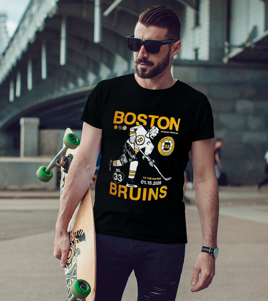 Boston Bruins 1924 Hockey Champion 2026 To The Rafters 01.15.2026 T-Shirt