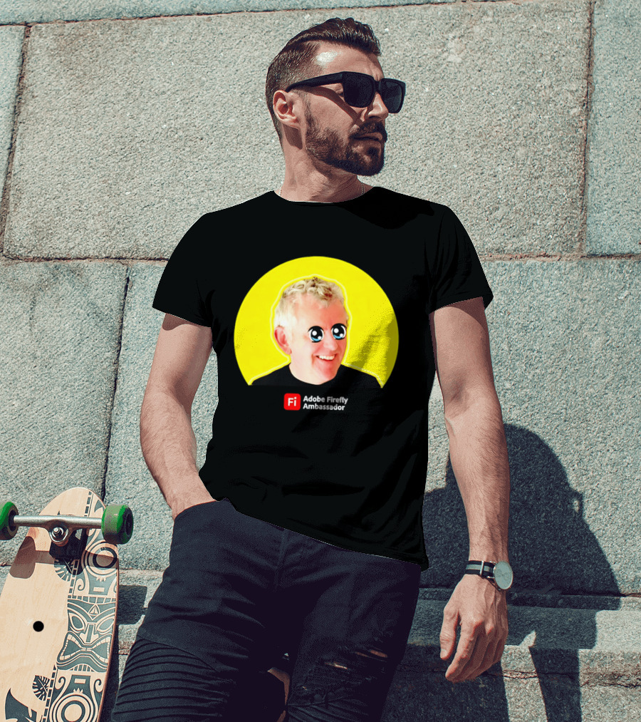 John Nack Firefly Ambassador Anime Eyes Yellow Circle Fi T-Shirt
