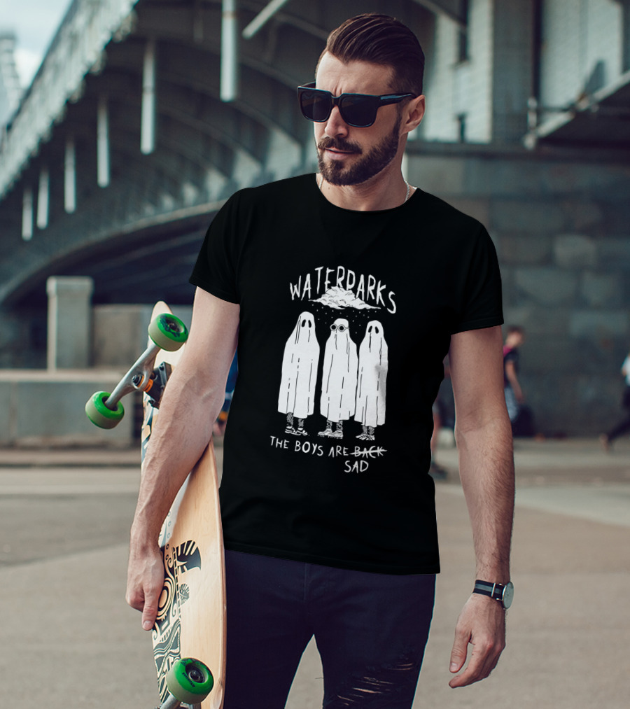 Waterparks The Boys Are Back Sad Ghosts T-Shirt