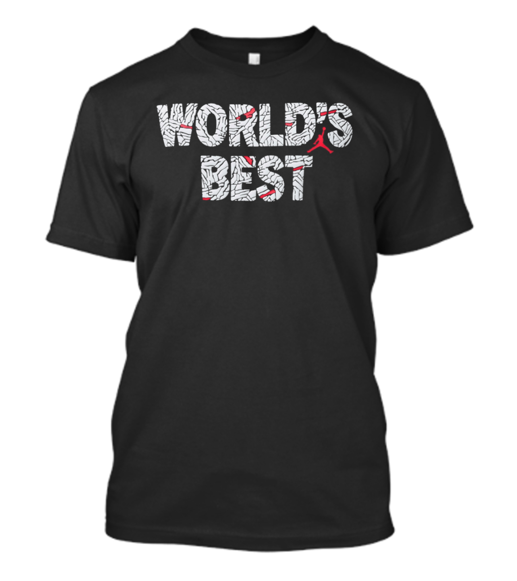 World's Best Basketball Themed Text With Iconic Player T-Shirt