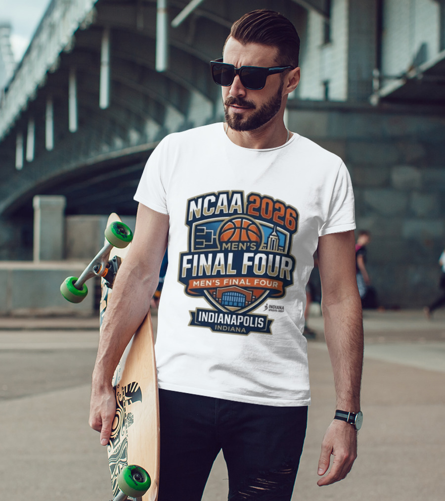NCAA 2026 Men's Final Four Indianapolis Indiana Tournament T-Shirt