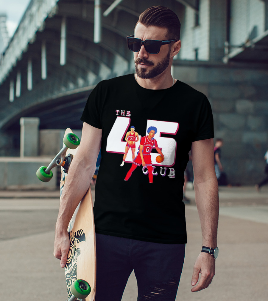 The 45 Club Louisville Cardinals Basketball Mikel Brown 31 And 0 T-Shirt