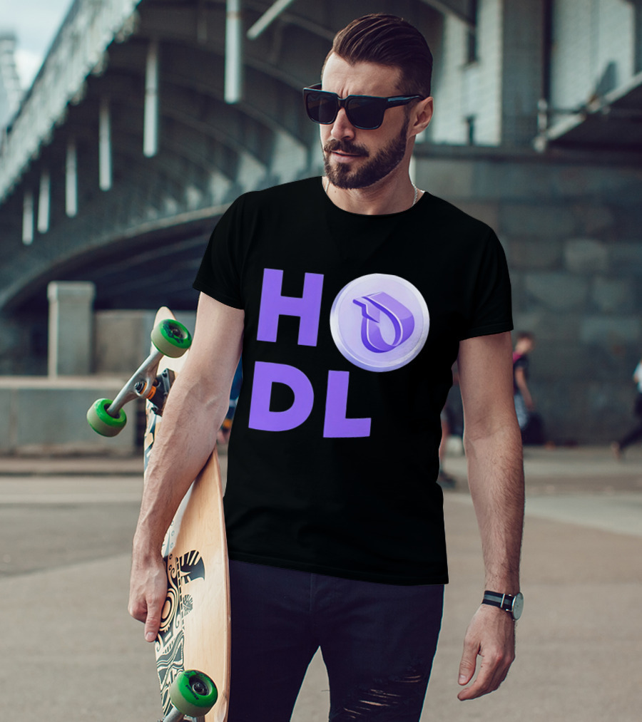 HODL Crypto Purple T-Shirt
