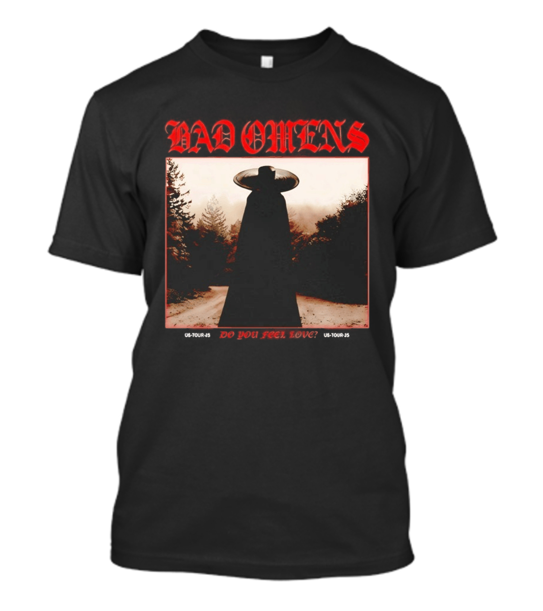 Bad Omens Do You Feel Like You're Falling In Love Tour T-Shirt
