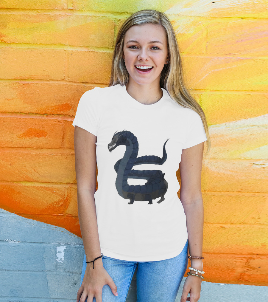 Behir Creature Dungeons And Dragons Fantasy Monster T-Shirt