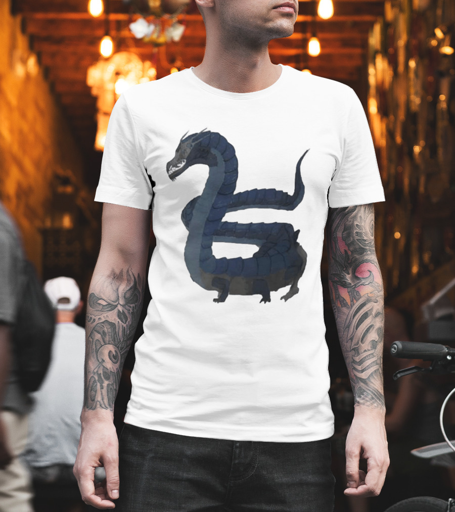 Behir Creature Dungeons and Dragons Fantasy Monster T-Shirt