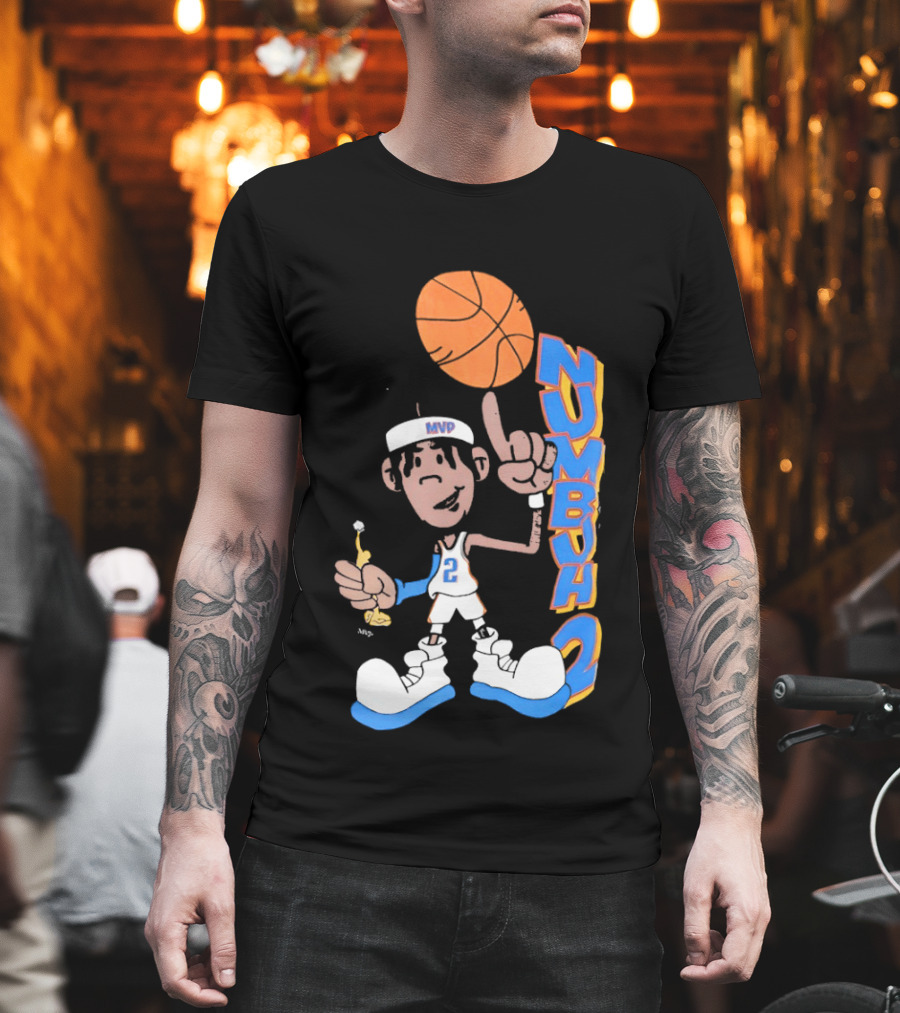 Jalen Brunson MVP Numbuh 2 New York Knicks Basketball T-Shirt