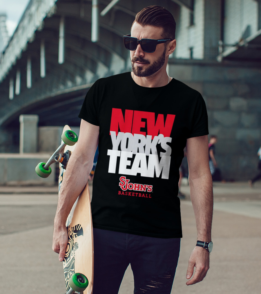 New York's Team St John's Basketball T-Shirt