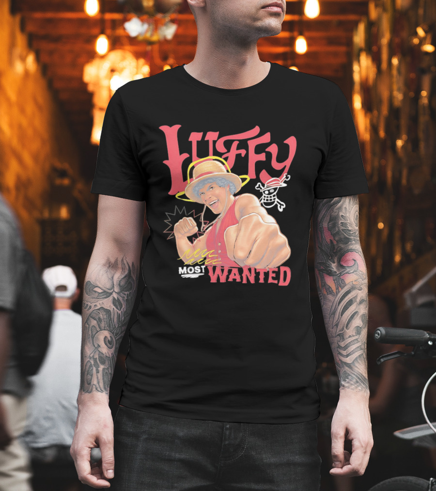 Luffy Most Wanted One Piece Live Action Season 2 T-Shirt