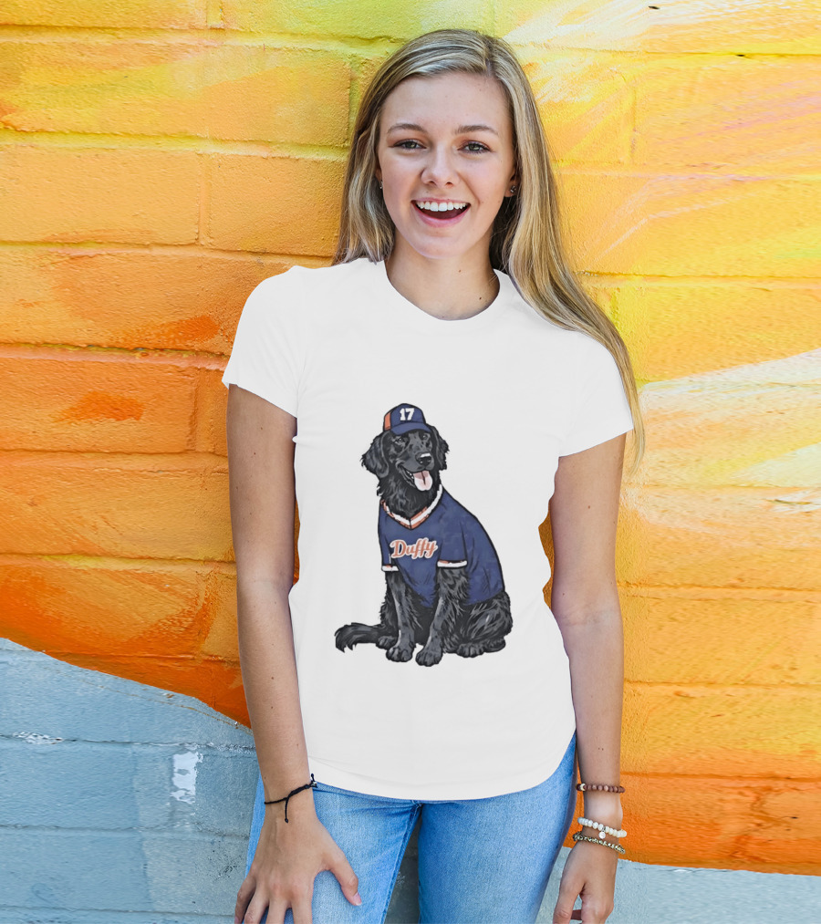 Keith Hernandez 17 New York Mets Duffy Jersey Dog T-Shirt